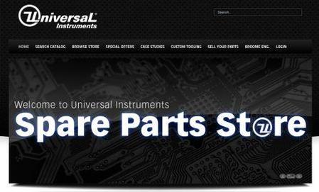 Universal Instruments (UIC) Spare Parts Store Homepage